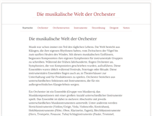 Tablet Screenshot of dusaorchestra.com